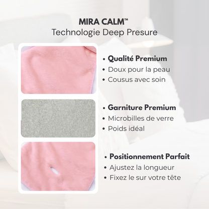 MIRA CALM™ - Masque de sommeil lesté