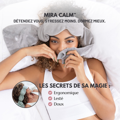 MIRA CALM™ - Masque de sommeil lesté