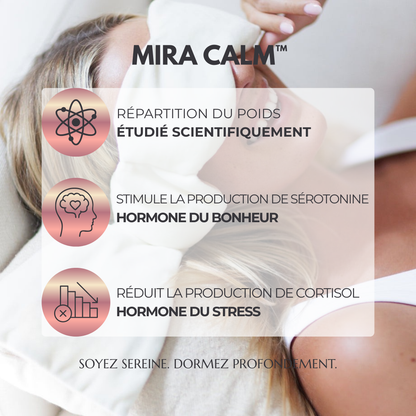 MIRA CALM™ - Masque de sommeil lesté